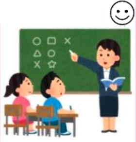 illustration de parents voulant que leurs enfants aillent à l'école comme les autres.
