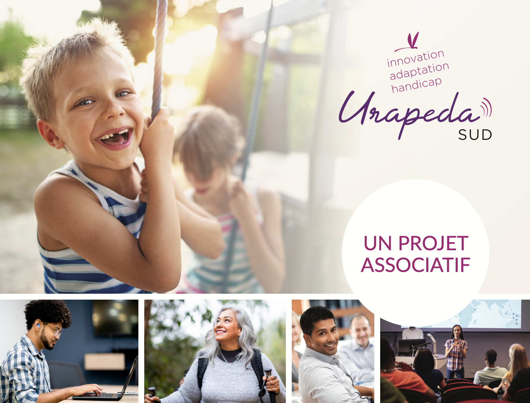 visuel évoquant le projet associatif de l'URAPEDA Sud